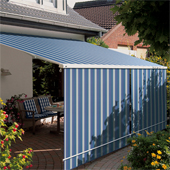 Shade plus optional extra for retractable awning