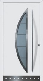 hormann style 45 semi-circle glass design for the home