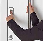 security finger scanner for entrance doors