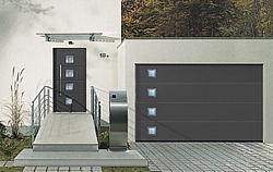 anthracite entrance door