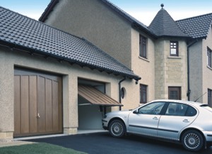 hormann timber up and over garage door