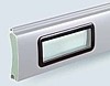 glazing section for insulated roller garage door