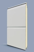lpu 40 m ribbed sectional door panel