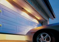 sectional garage door easily cope with short driveway