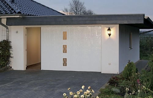 Novoferm steel side sectional garage door