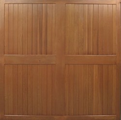 Novoferm timber garage door