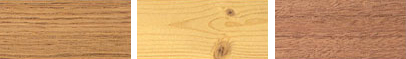 different timber grainings