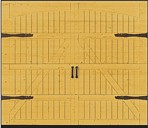 style 405 timber sectional door