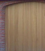 timber round the corner garage doors