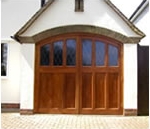 Period style Side Hinged Timber Garage Doors