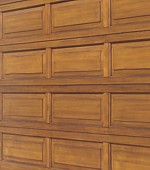 timber sectional garage doors