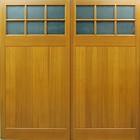 Edale side hinged timber doors