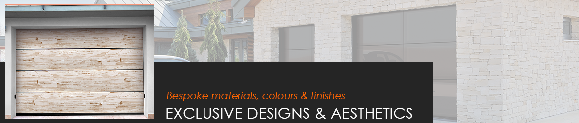 Exclusive designs and aesthetics for sectional garage doors 
