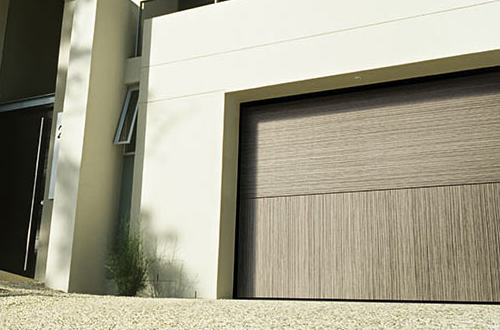 Trackless sectional garage door from Silvelox