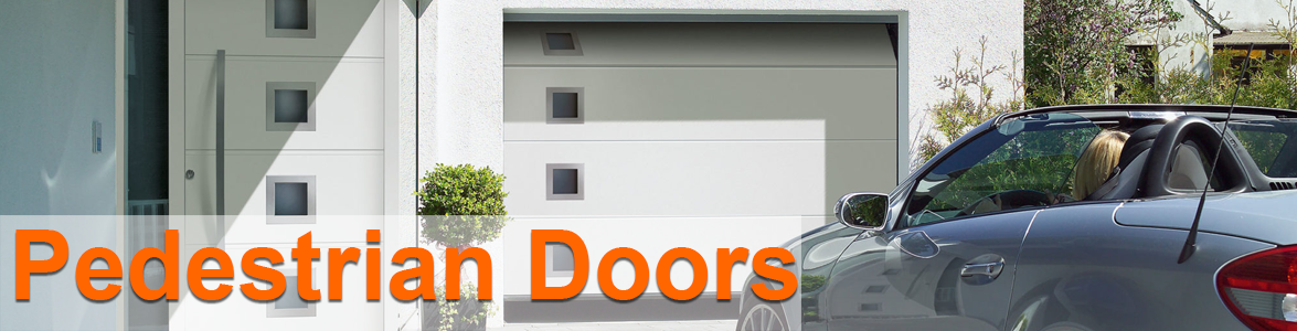 Pedestrian Doors header