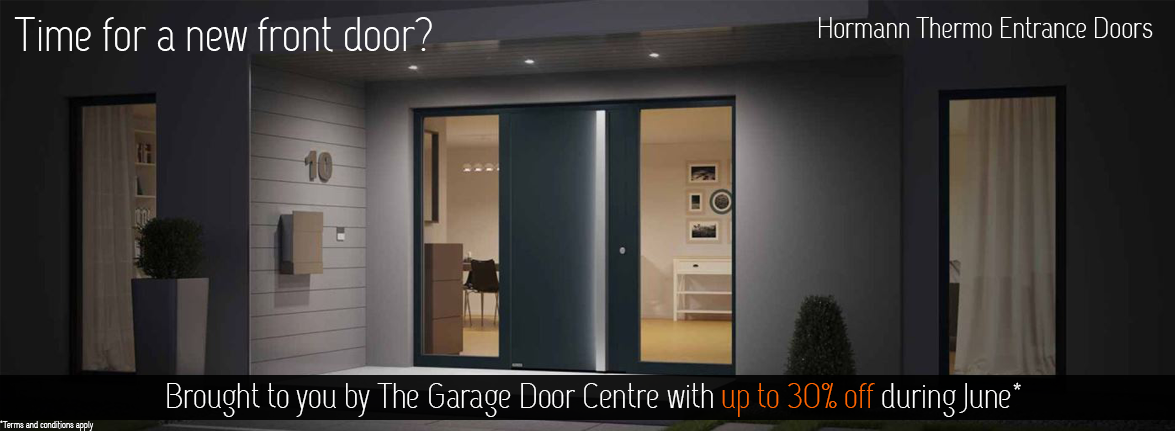 Hormann Thermo Entrance Doors at The Garage Door Centre