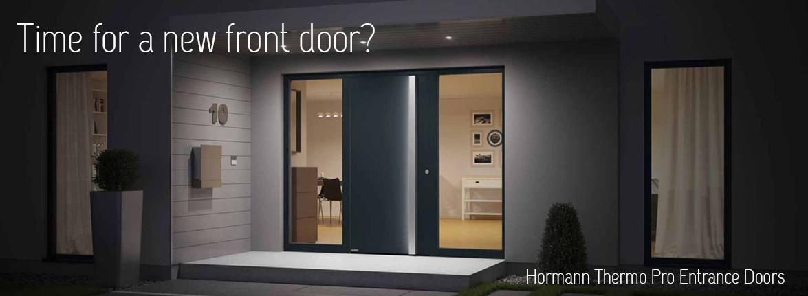 Hormann Thermo Entrance Doors at The Garage Door Centre