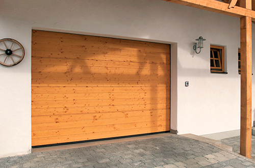 Horman Timber Sectional Garage Door