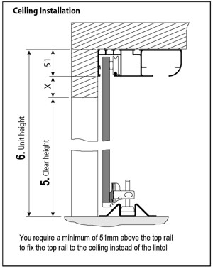 Vertico top and bottom track detail