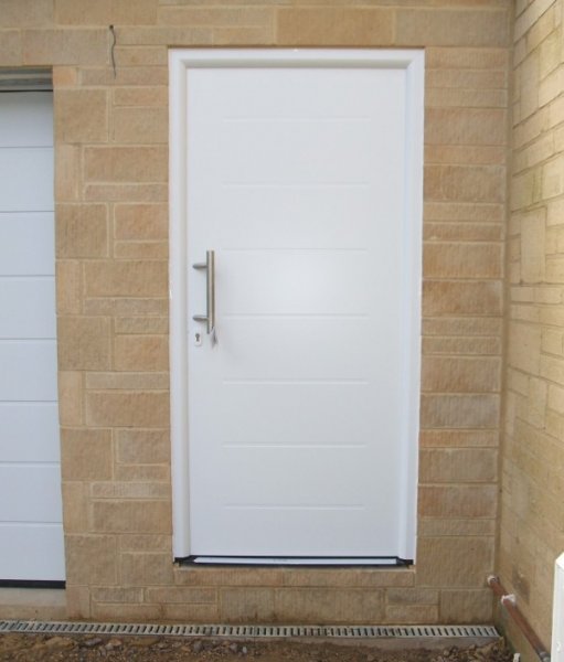Hormann TPS Style 015 Entrance Door in White