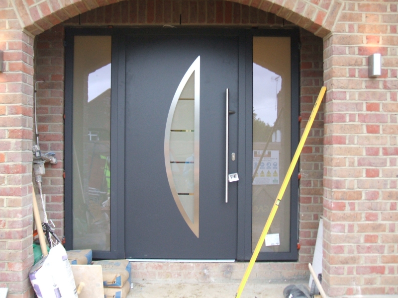 Hormann ThermoPro Style 900 Entrance Door in Anthracite