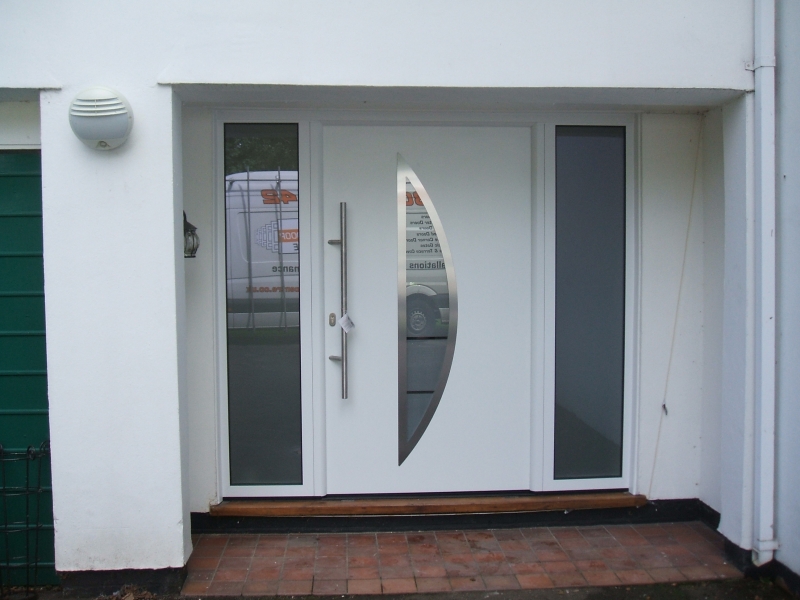 Hormann ThermoPro Style 900 Entrance Door in White