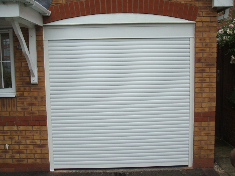 Single White SWS Seceuroglide aluminium roller