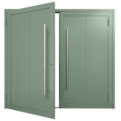 Chartwell Green in Wide Rib