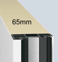 Door cross section 65mm