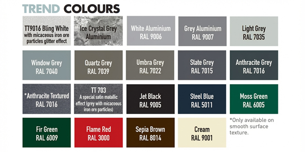 Trend Colour Range