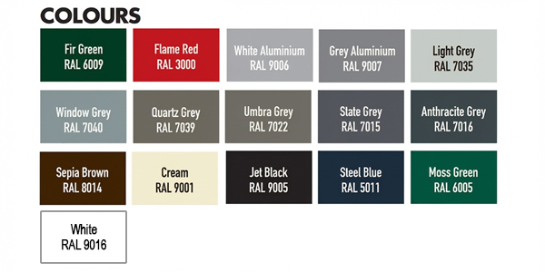 Carteck Vision colour options