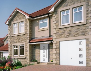 Garador designer steel up and over garage door