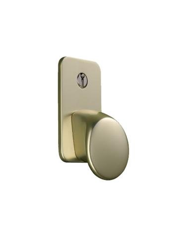 Brass Effect, Cast Aluminium - Garador Sectional Garage Door Handle