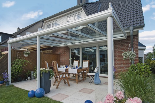 Glass verandas from Samson Awnings and terrace covers