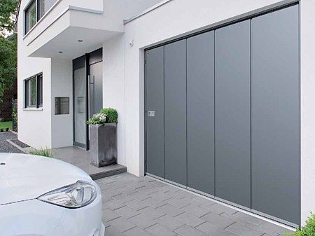 Hormann HST side sectional sliding garage door system