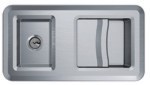 Brushed Stainless Steel Handle for Hormann HST Side Sliding Garage Door