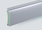 double skin aluminium foam filled slat used in a Rollmatic door