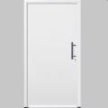 Hormann Thermopro TPS 010 plain white front entrance door solid panel infill smooth surface