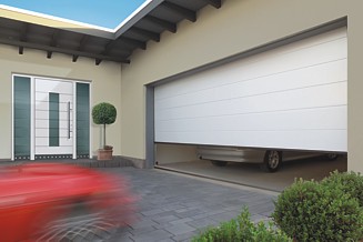 LPU40 M ribbed sectional door