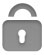 Padlock security icon