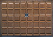 Silvelox TOP panelled garage door