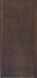 Silvelox VIP plain entrance door in timber