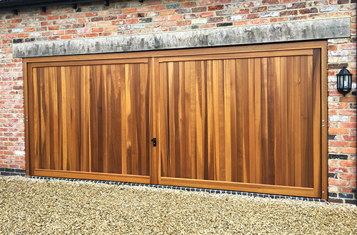 Double Width Timber Door Price Guide From The Garage Door Centre