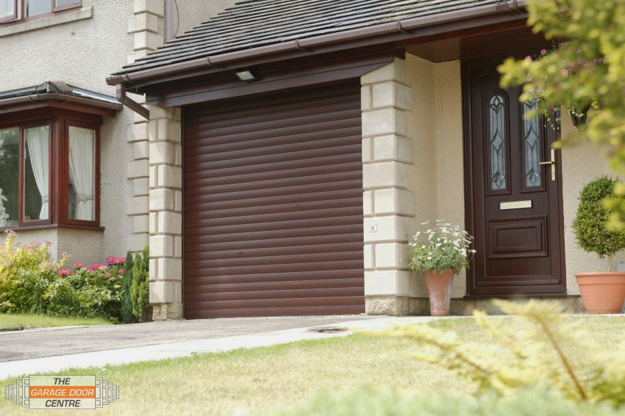 Teckentrup Sectional Door in Solid Rib Design