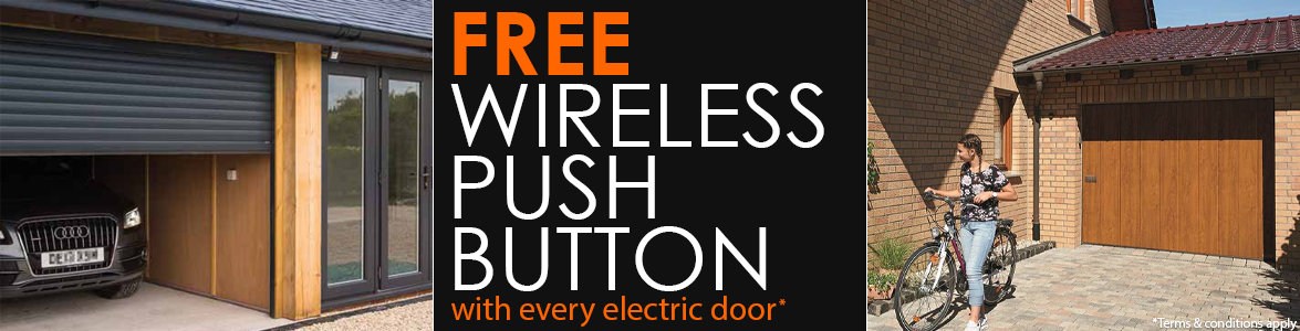 Free wall switch with every electric garage door special offer