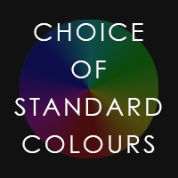 Choice of standard colours