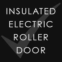 Insulated electric roller garage door offer