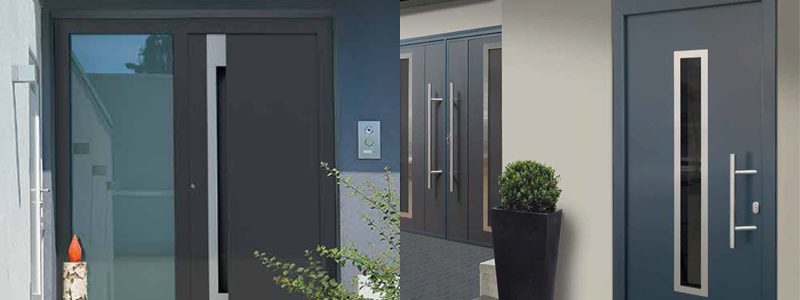 Aluminium Front Entrance Doors 