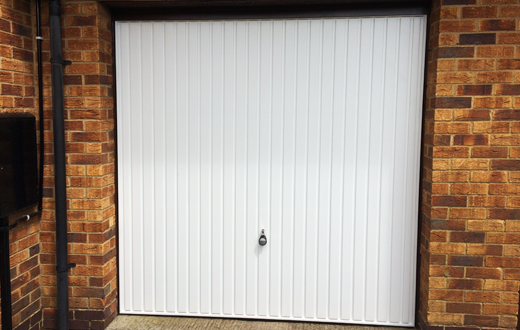 Hormann White Steel Up & Over Garage Door