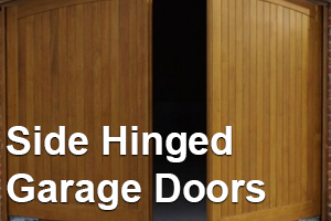 electric hinged garage doors